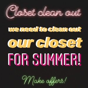 🎉Closet Clean Out! Make Offers!🎉